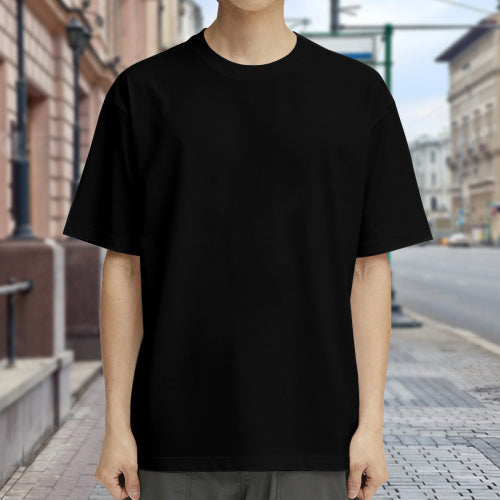 200g cotton heat transfer T-shirt - back